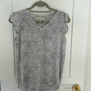 Loft Polka Dot Blouse